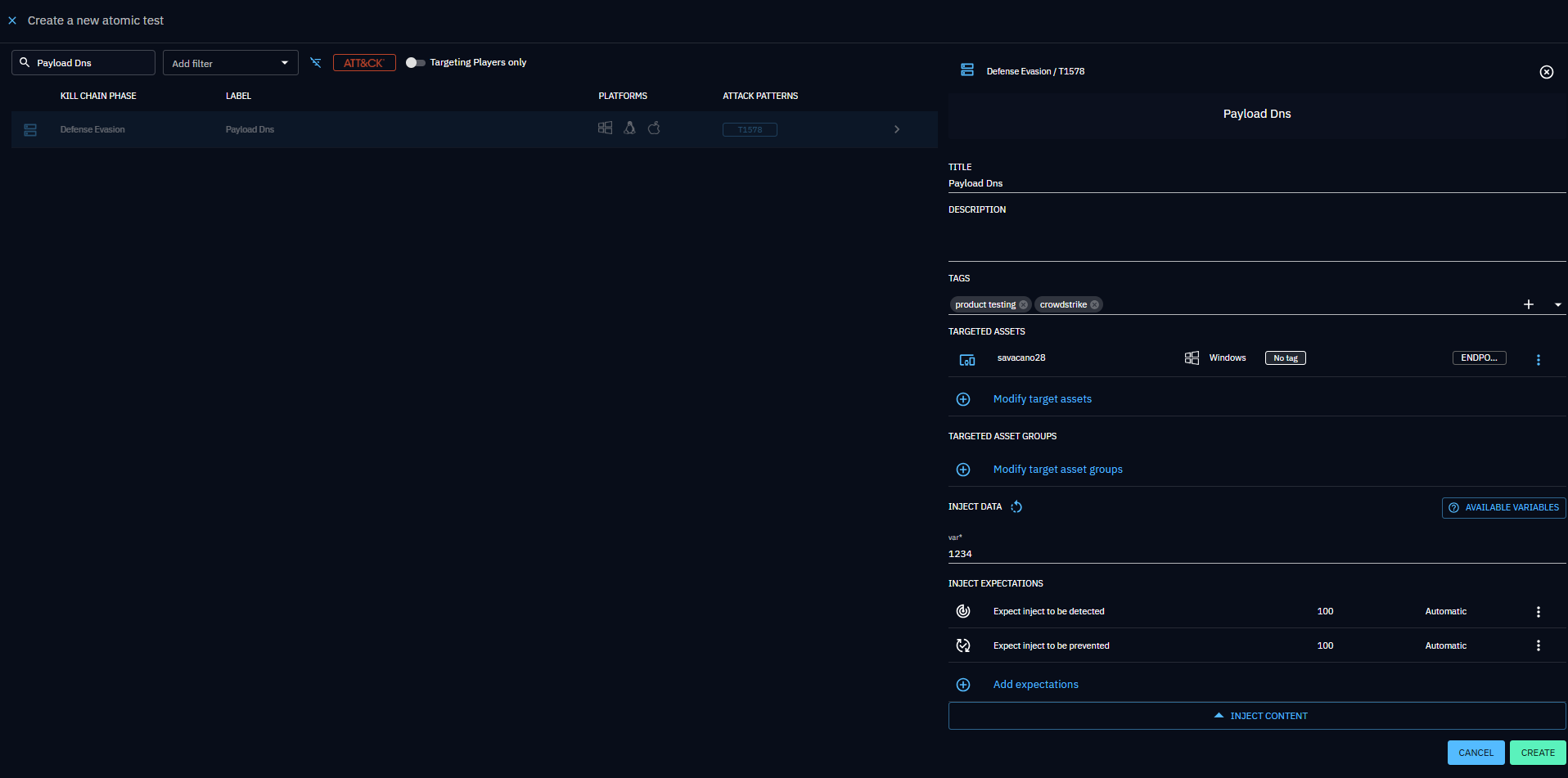 Payloads - OpenBAS Documentation