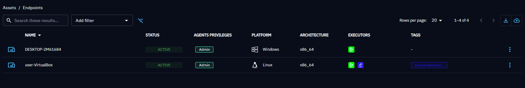 Palo Alto Cortex Endpoints